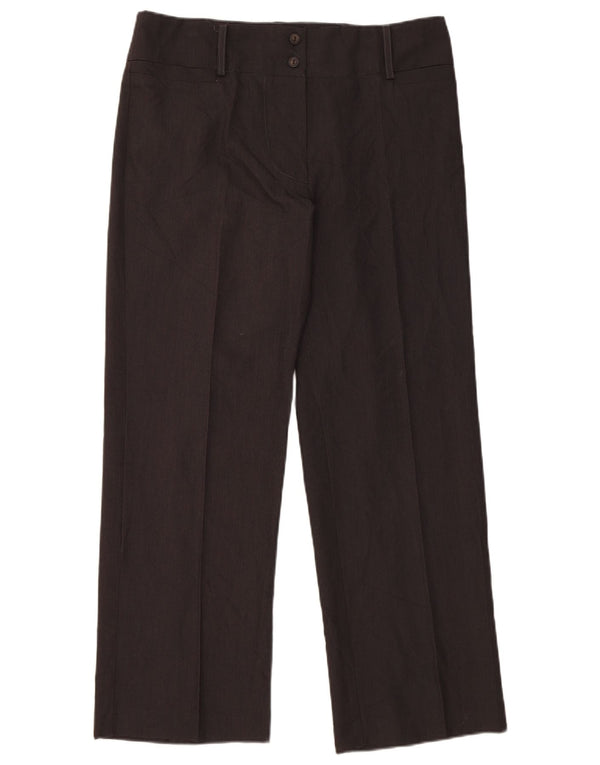 Essential Damen Gerade Freizeithose US 12 Large W32 L28 Grau