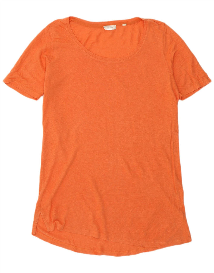 Fat Face Damen-T-Shirt in Übergröße, Gr. 10, Größe S, Orange
