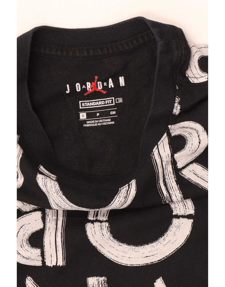 Jordan Herren-T-Shirt mit Standard-Passform und Grafik, Größe S, Schwarz