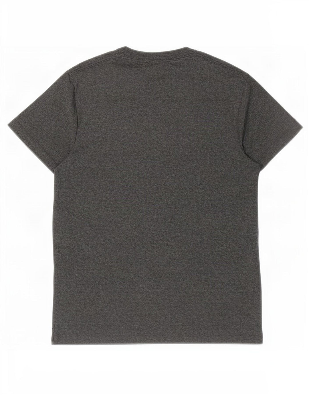French Connection Herren-T-Shirt-Oberteil, groß, graue Baumwolle