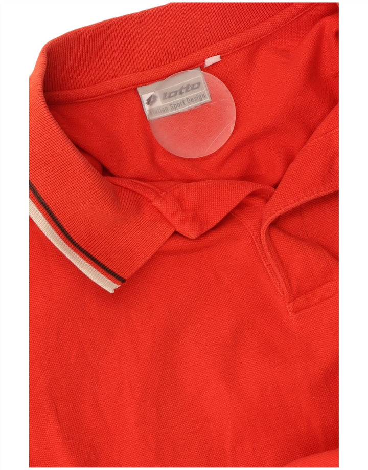 LOTTO Herren Poloshirt Mittelrot