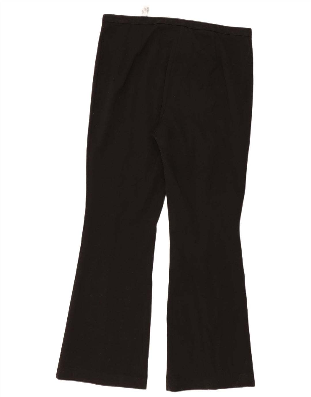 Zara Damen Bootcut Freizeithose XL W32 L33 Schwarz Polyester