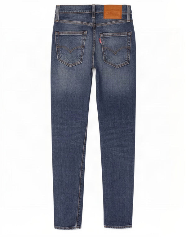 Levi's Damen Tapered Skinny Jeans W26 L30 Blaue Baumwolle