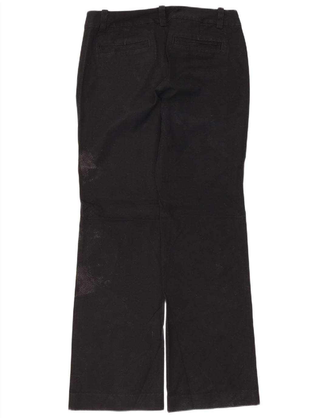 Eddie Bauer Damen Gerade Freizeithose US 6 Medium W34 L30 Schwarz