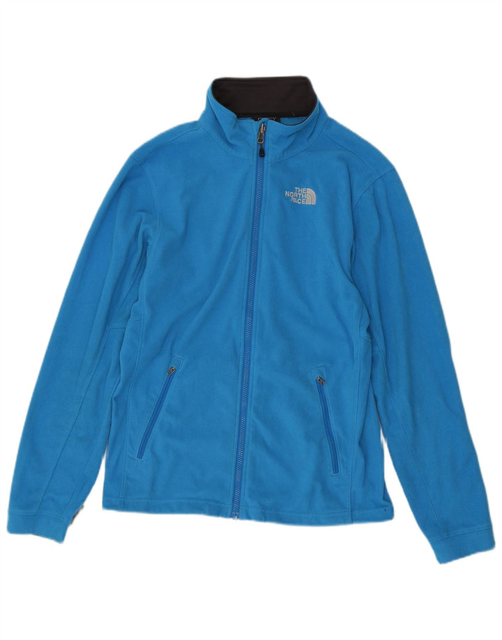 THE NORTH FACE Herren Fleecejacke UK 36 Small Blau Polyester