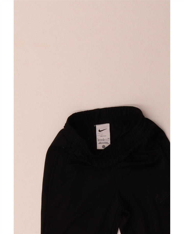 NIKE Jungen-Trainingshose, 8–9 Jahre, Größe S, Schwarz, Polyester