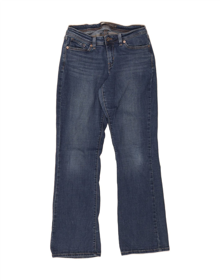 LEVI'S Womens Curvy Bootcut Jeans US 8 Medium W29 L32 Navy Blue Cotton Vintage Levi's and Second-Hand Levi's from Messina Hembry 