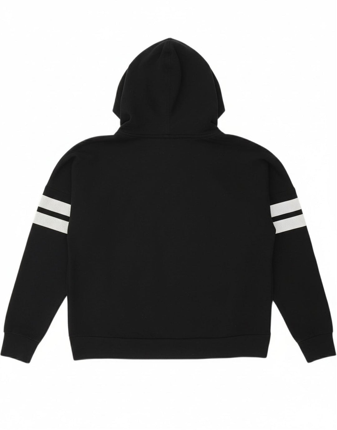 PUMA Womens Oversized Graphic Hoodie Jumper UK 8 Small  Black