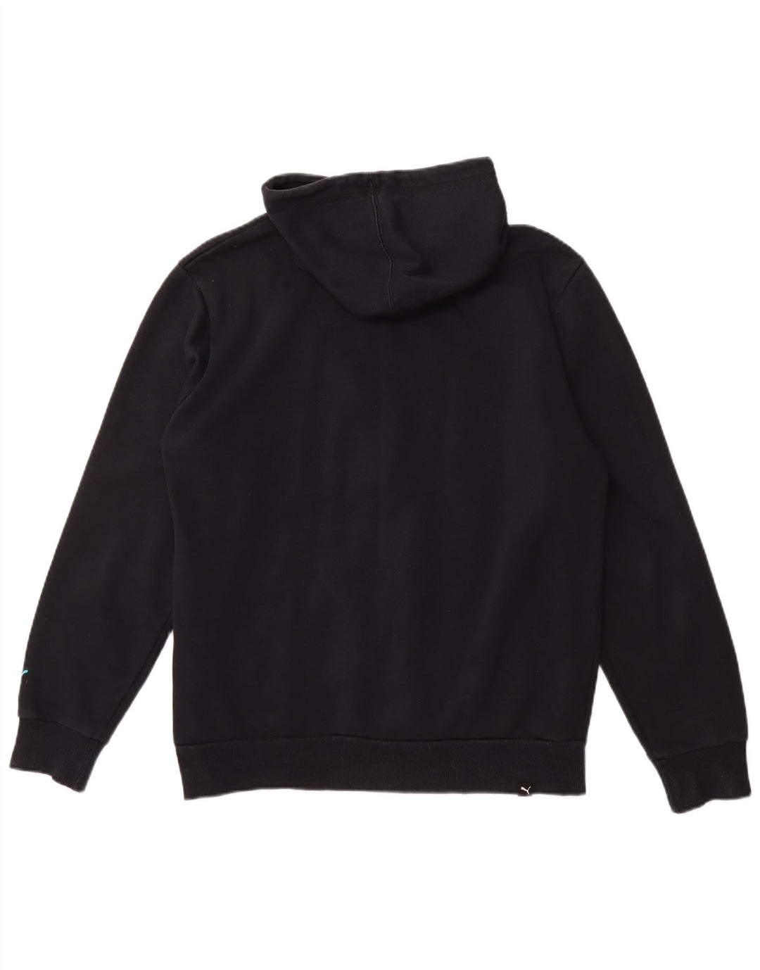 PUMA Herren Graphic Zip Hoodie Pullover Medium Marineblau Baumwolle