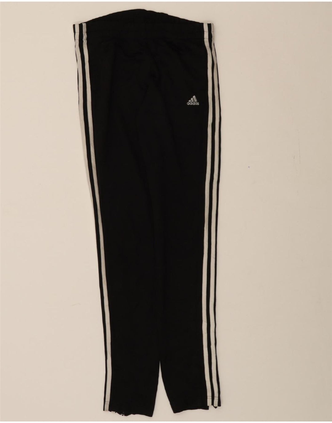 ADIDAS Womens Tracksuit Trousers UK 8/10 Small  Black Polyester Vintage Adidas and Second-Hand Adidas from Messina Hembry 