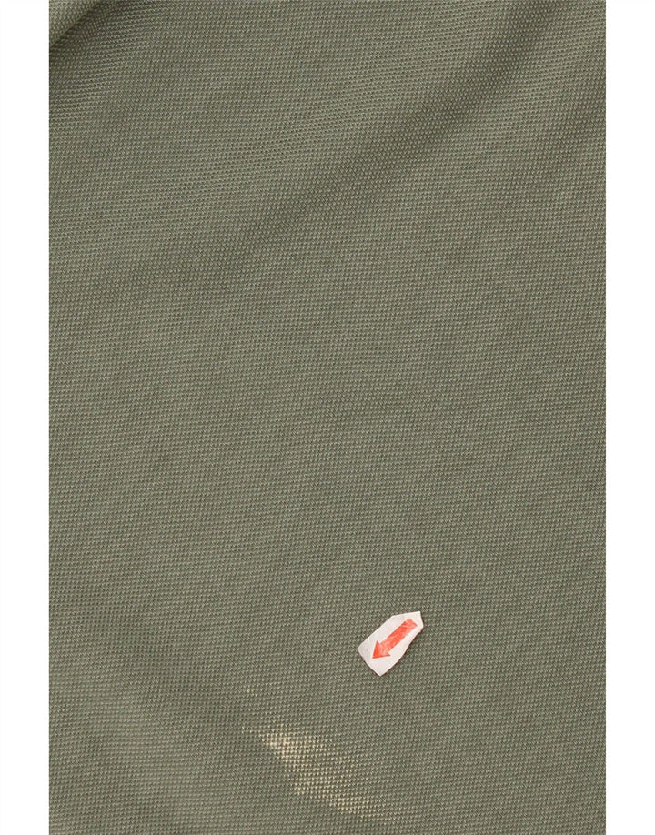 Nike Herren-Poloshirt, groß, grüne Baumwolle