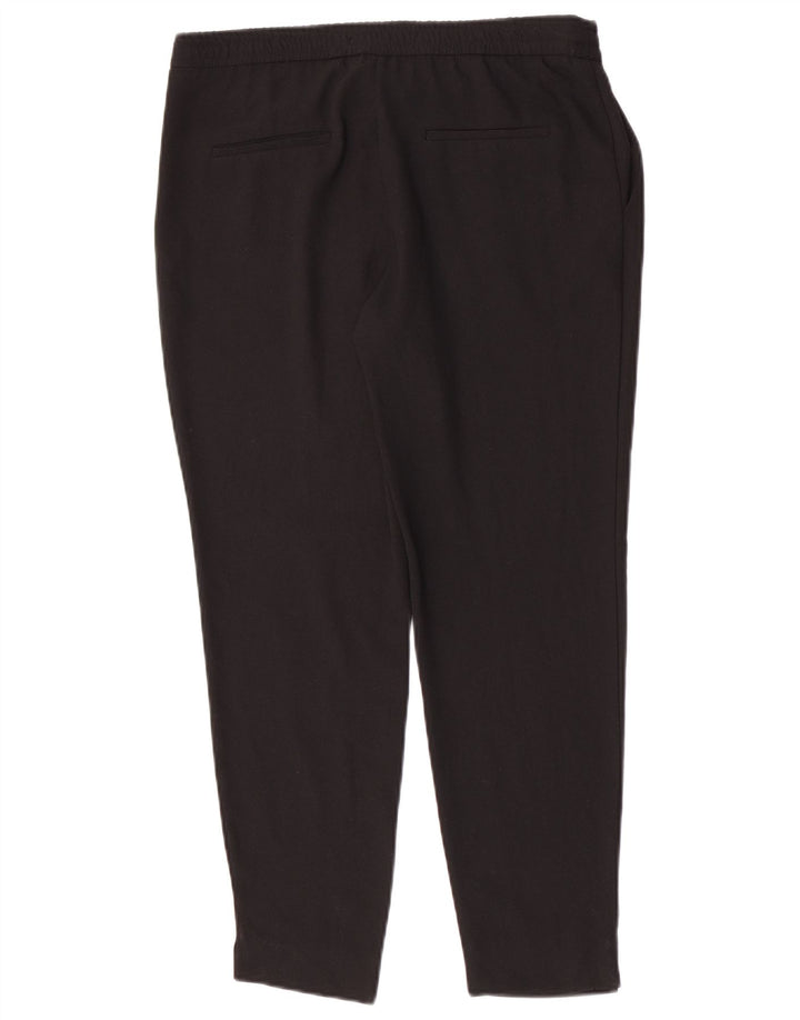 Zara Slim Chino-Hose für Damen, Größe S, W30, L27, Schwarz, Polyester