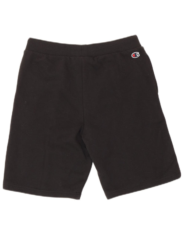 Champion Sport-Shorts mit Grafik für Jungen, 13–14 Jahre, XL, schwarze Baumwolle