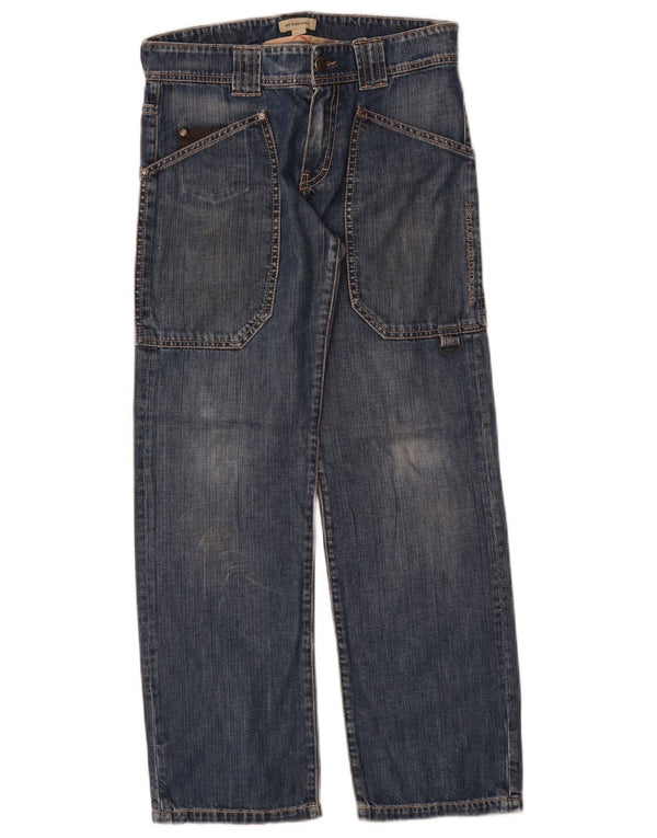 Burberry Straight Jeans für Jungen, 11–12 Jahre, W26 L27, Marineblau