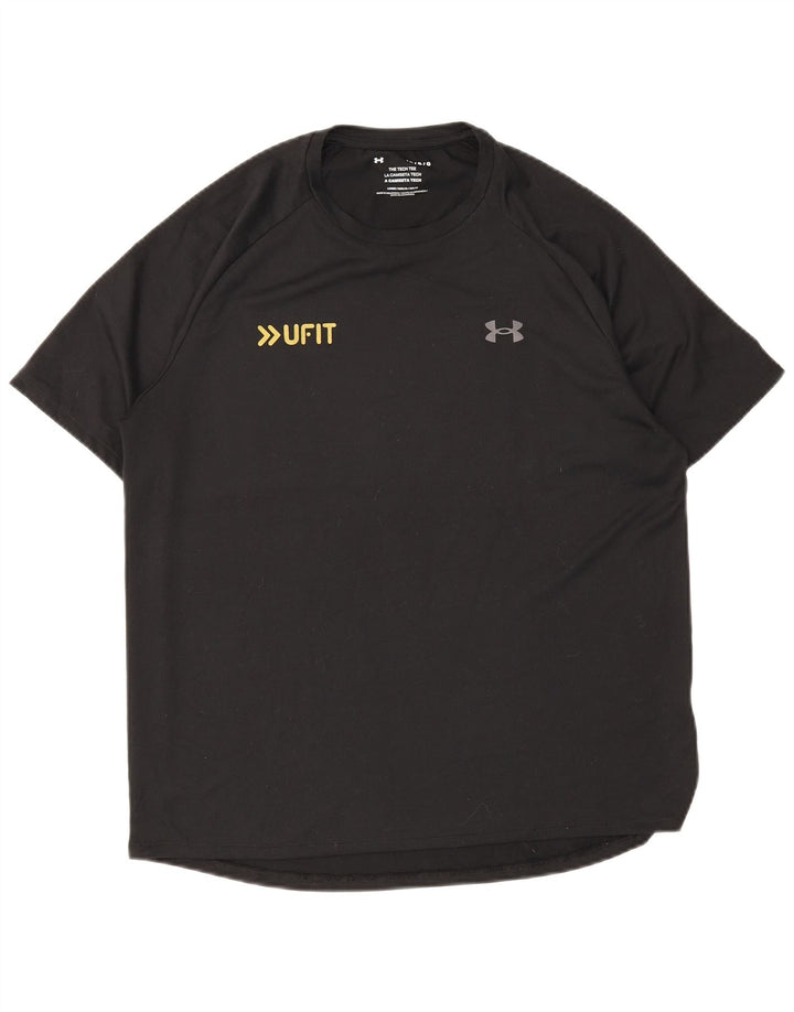 Under Armour Herren-T-Shirt mit Grafik, Größe L, Schwarz