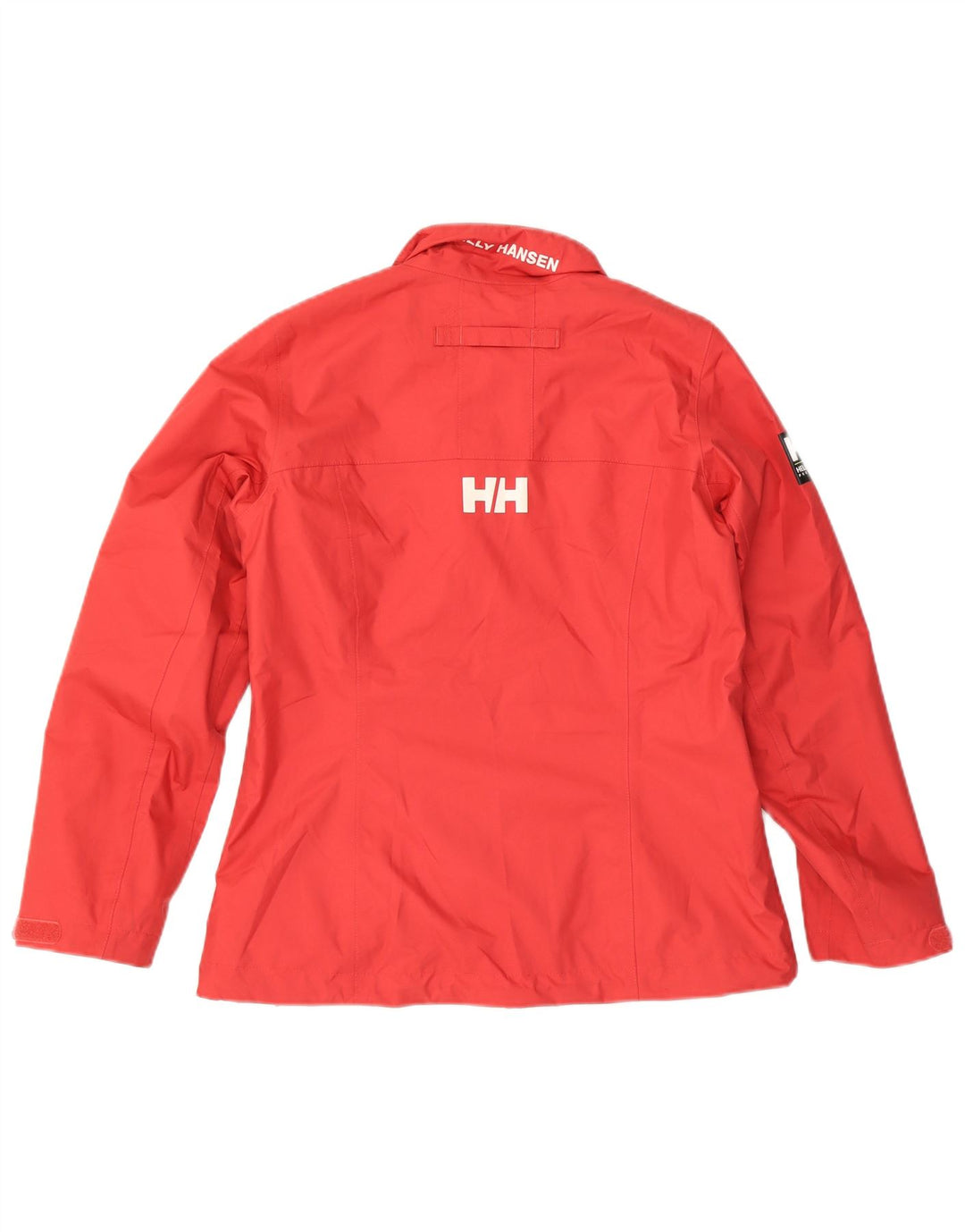 HELLY HANSEN Damen Graphic Windbreaker Jacke UK 14 Mittelrotes Polyester
