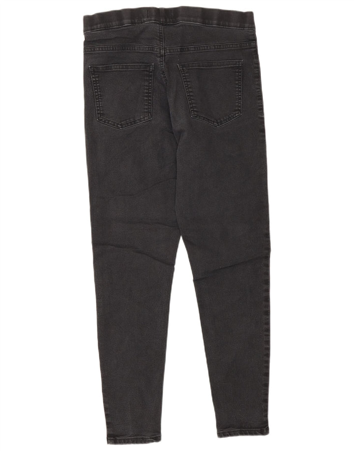 Marks & Spencer Damen Jegging-Jeans UK 14 Medium W28 L26 Schwarze Baumwolle