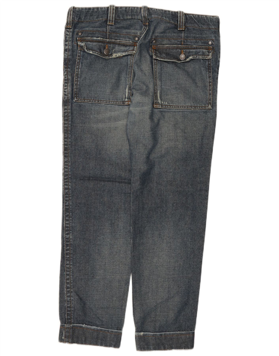 Calvin Klein Herren Straight Jeans W36 L29 Blau Tencel