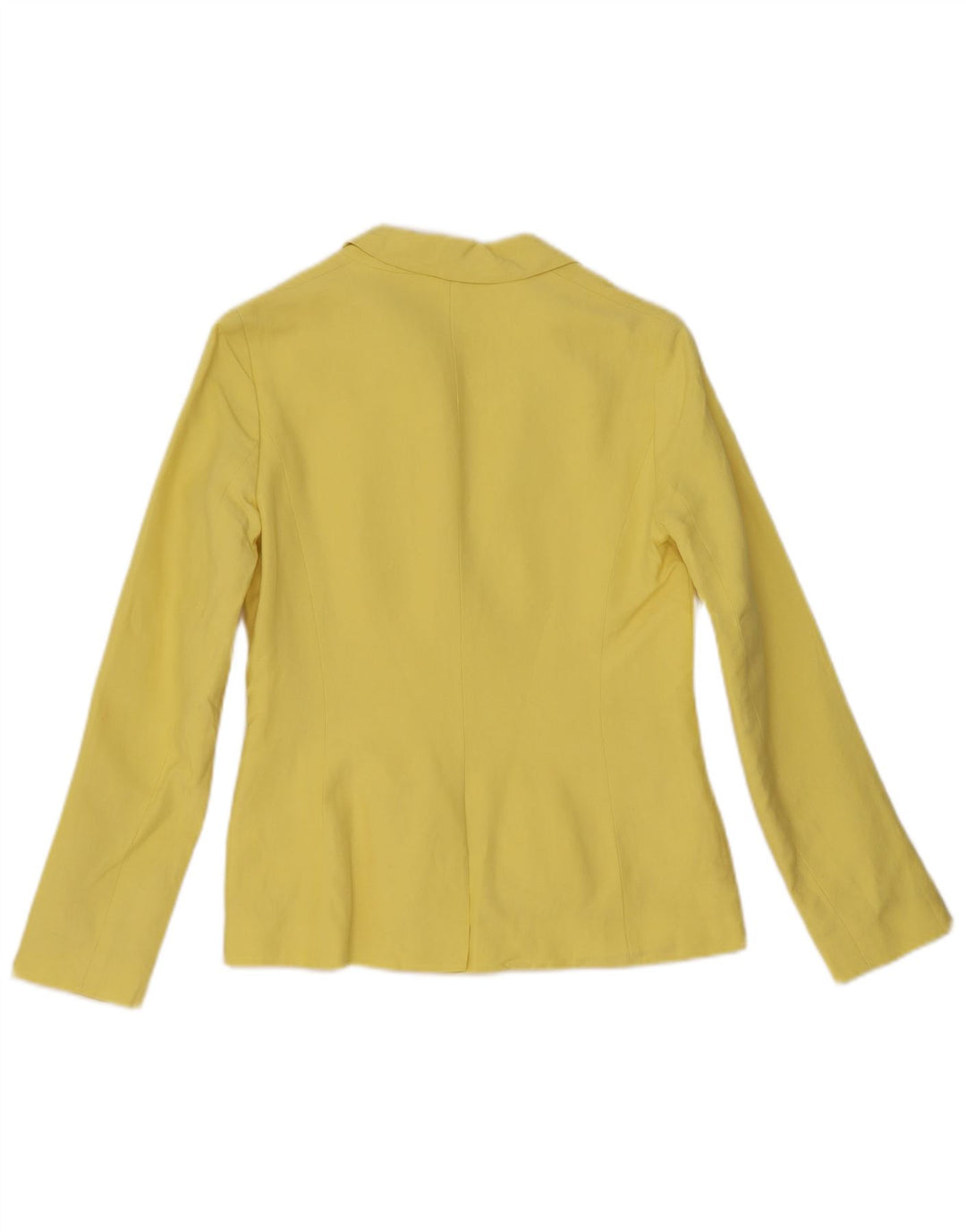 Hobbs Damen-Blazer mit 1 Knopf, Gr. 8, Gelb, Seide