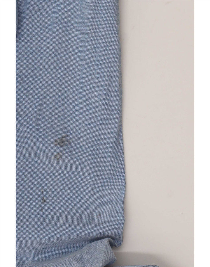 Chaps Herrenhemd aus mittelblauer Baumwolle