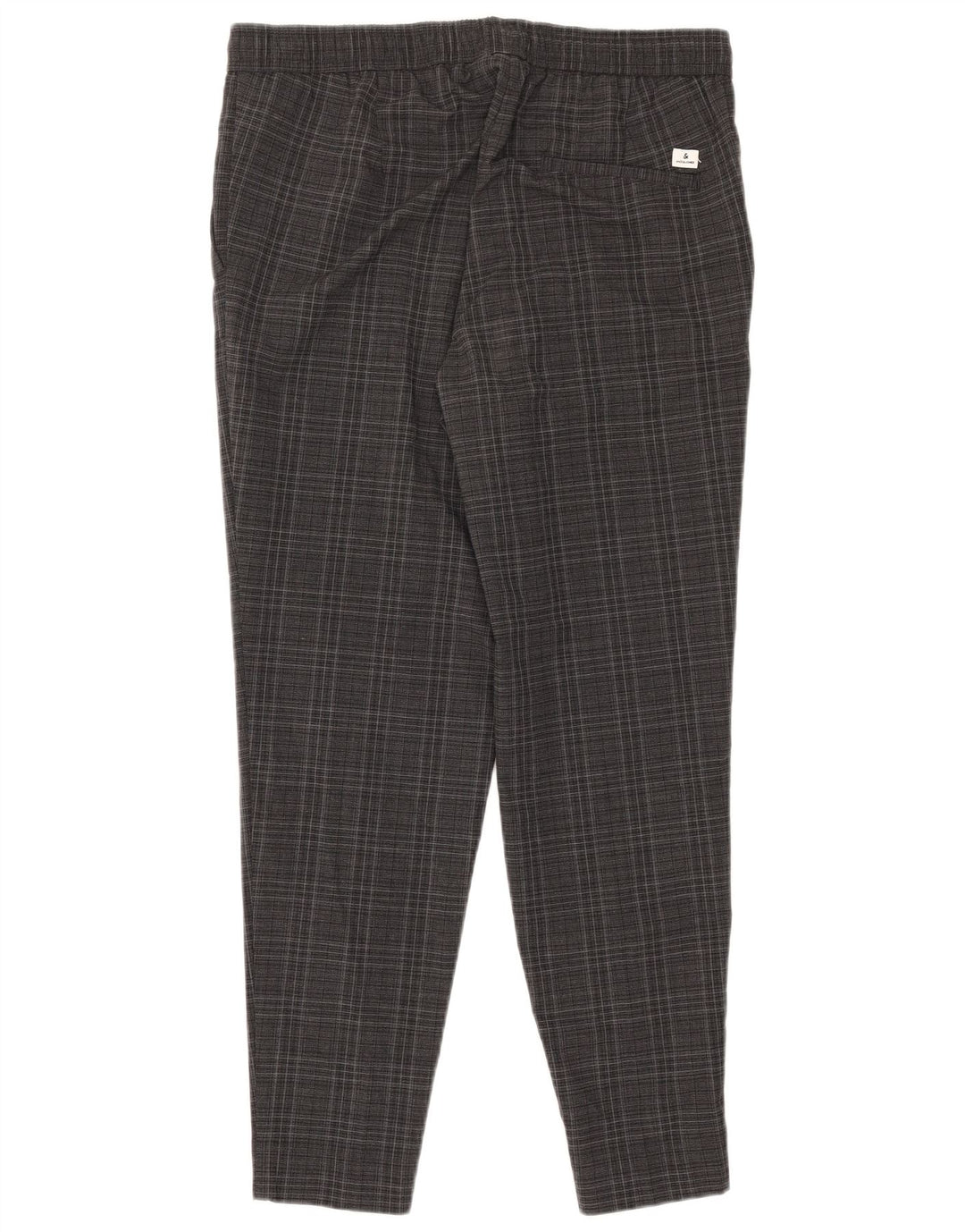 Jack & Jones Slim Chino-Hose für Herren, groß, grau kariert, Polyester