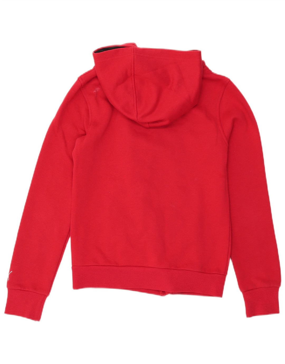 PUMA Damen Zip Hoodie Pullover UK 10 Small Rot