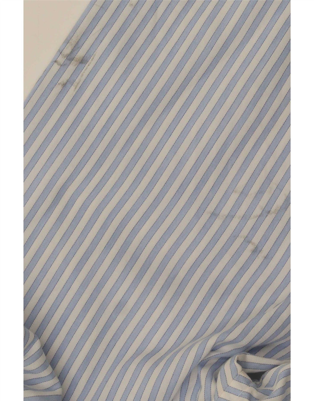 Ellesse Herrenhemd XL blau gestreift aus Baumwolle