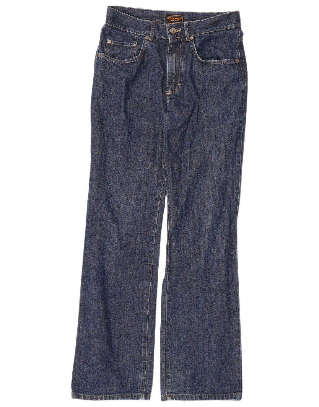 Woolrich Herren Straight Jeans W30 L29 Blaue Baumwolle