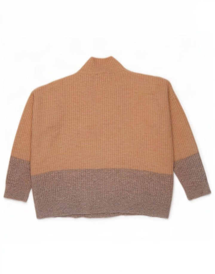 Marks & Spencer Rollkragenpullover für Damen, Gr. 14, Mittelrosa