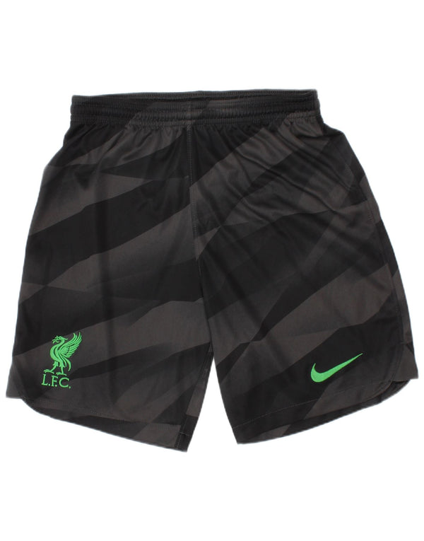 Nike Liverpool Sportshorts für Jungen, 10–11 Jahre, mittelgraues Batik-Polyester