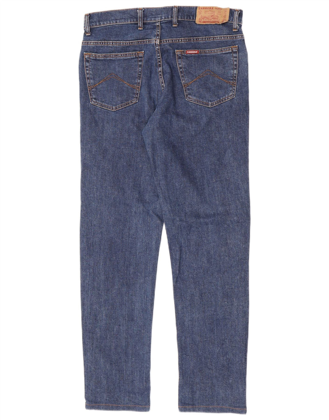 Carrera Herren Regular Straight Jeans IT 48 Medium W32 L31 Blaue Baumwolle