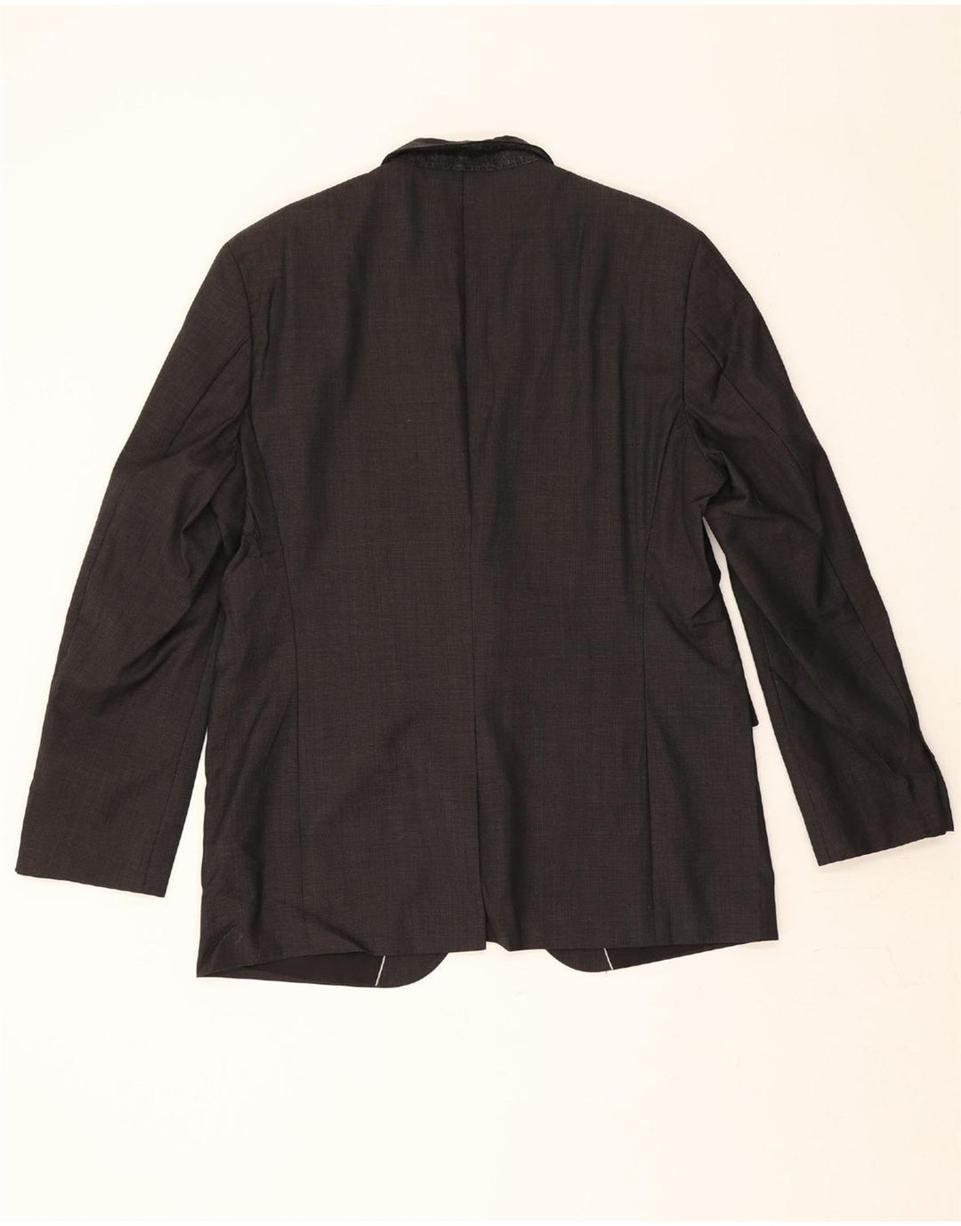 HUGO BOSS Mens 2 Button Blazer Jacket IT 54 2XL Grey Wool Vintage Hugo Boss and Second-Hand Hugo Boss from Messina Hembry 