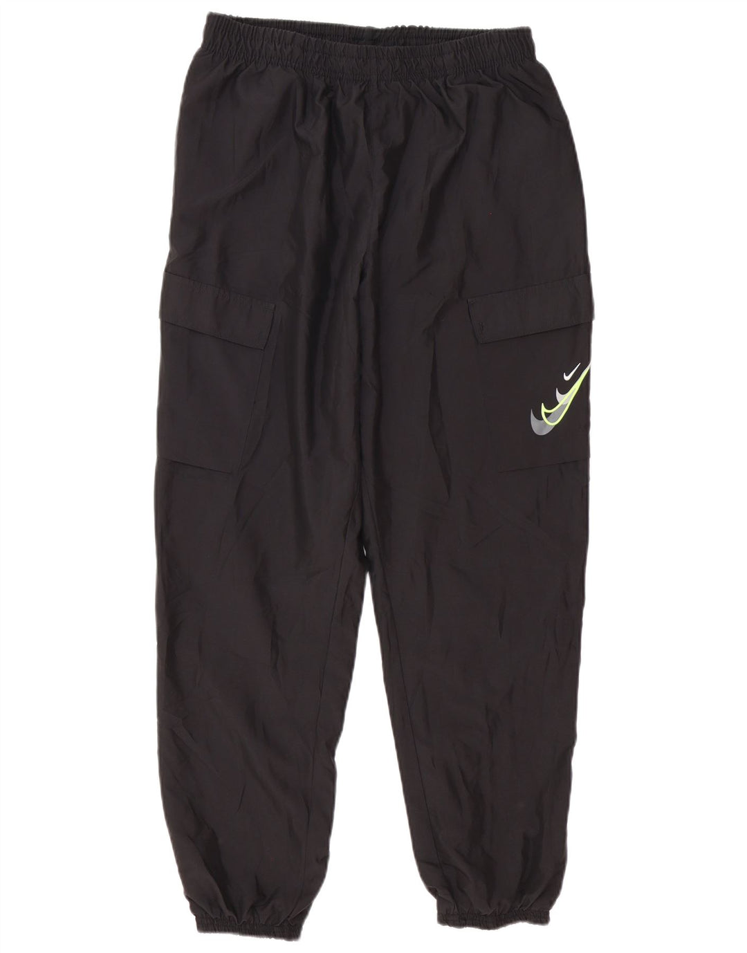Nike Herren-Trainingsanzughose mit Grafik, Größe L, Schwarz, Polyester