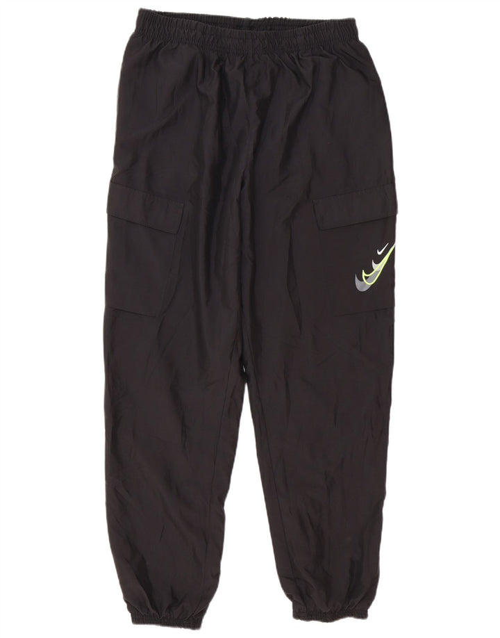 Nike Herren-Trainingsanzughose mit Grafik, Größe L, Schwarz, Polyester