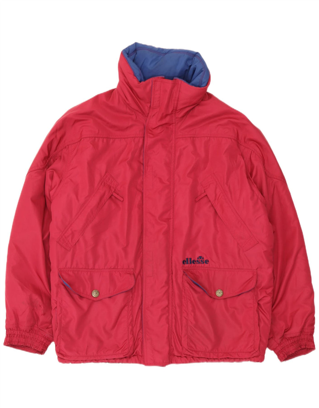 Ellesse Herren Skijacke UK 40 Large Rosa Polyester