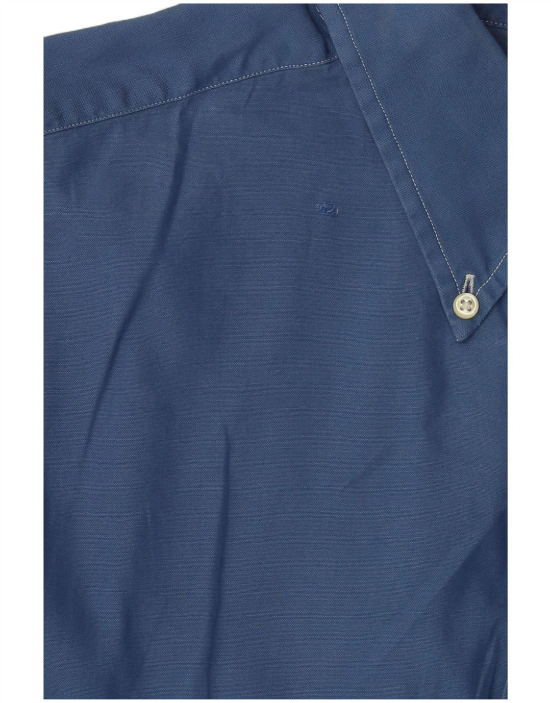 RALPH LAUREN Herren Yarmouth Loose Fit Hemd Größe 17 XL Blaue Baumwolle