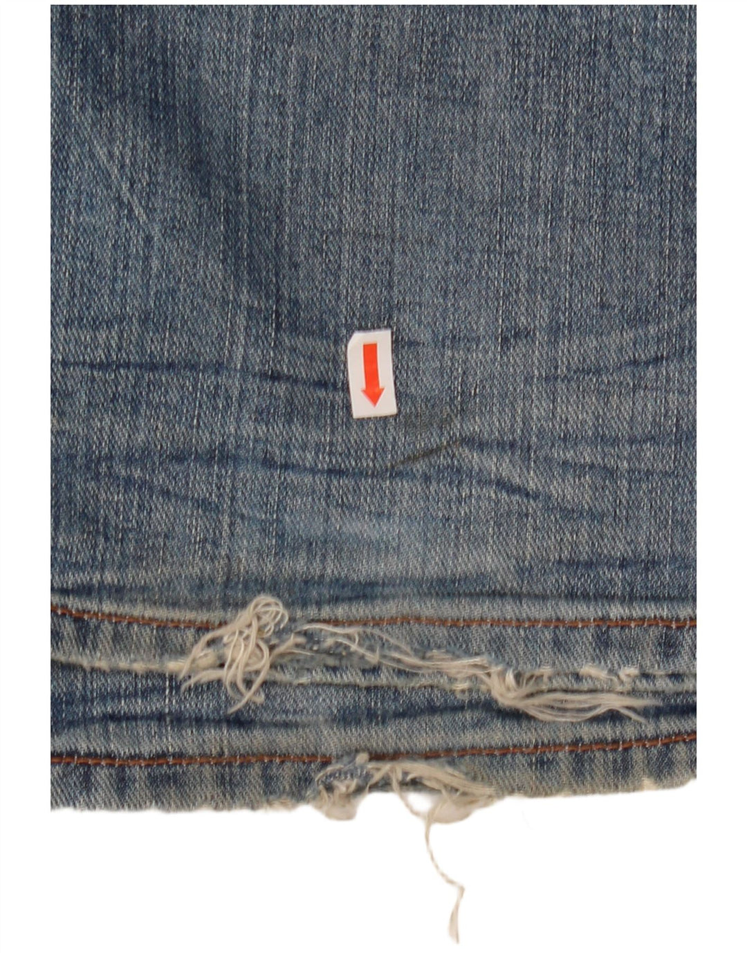 Tommy Hilfiger Herren Distressed Straight Straight Jeans W32 L35 Blau