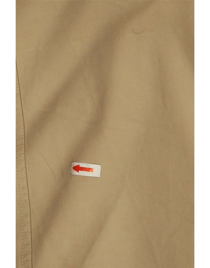 Zara Damen-Parka mit Kapuze, Gr. 16, Größe L, Beige