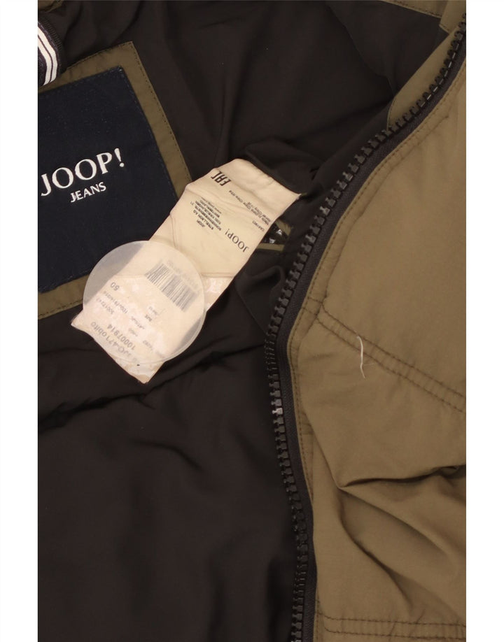 Joop Herren Wattierte Jacke IT 50 Large Khaki