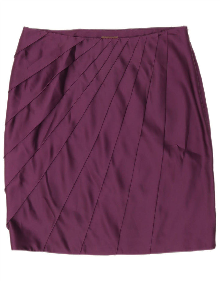Phase Eight Damen Bleistiftrock UK 12 Medium W30 Lila Polyester