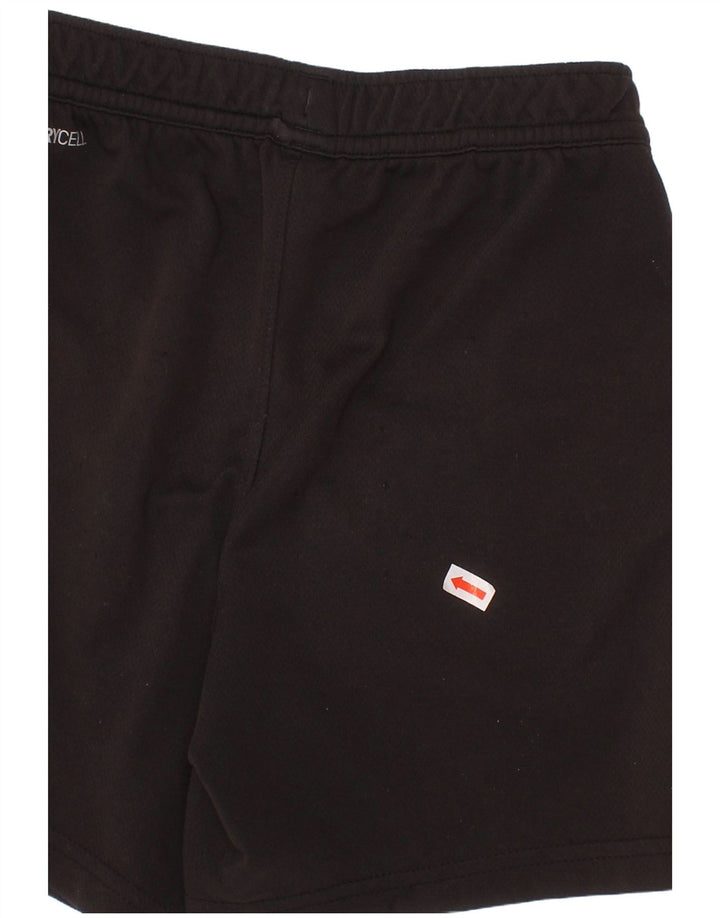 PUMA Sportshorts für Jungen, 7–8 Jahre, schwarzes Colourblock-Polyester