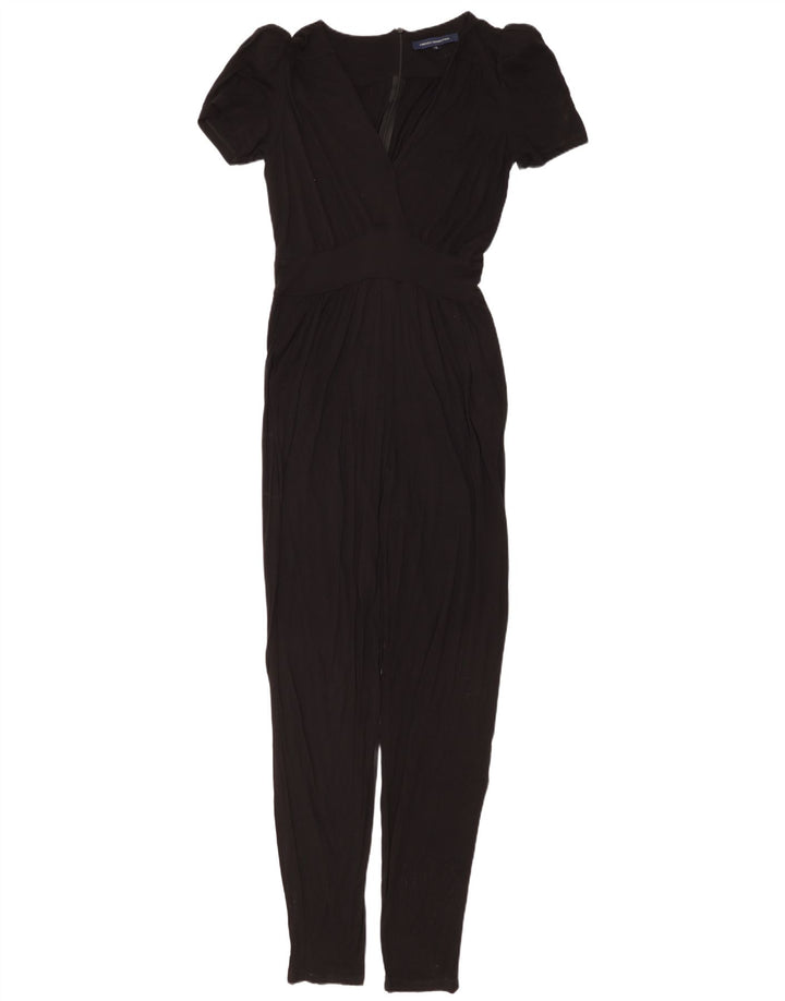 French Connection Damen-Overall UK 12 Mittelschwarze Viskose