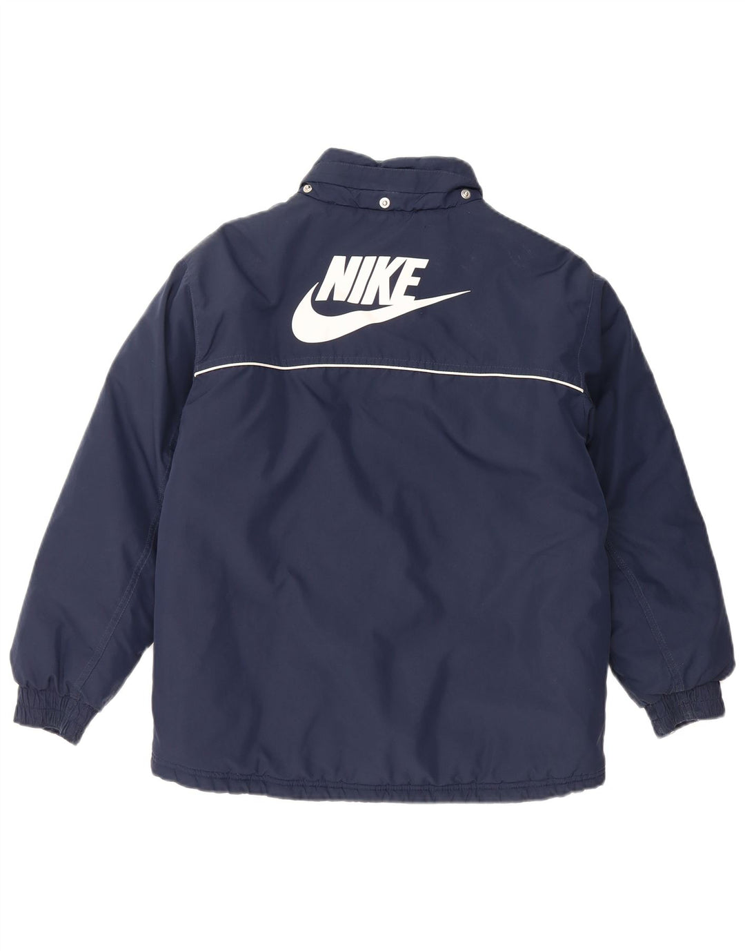 NIKE Jungen-Windbreaker-Jacke mit Grafik, 10–11 Jahre, mittleres Marineblau