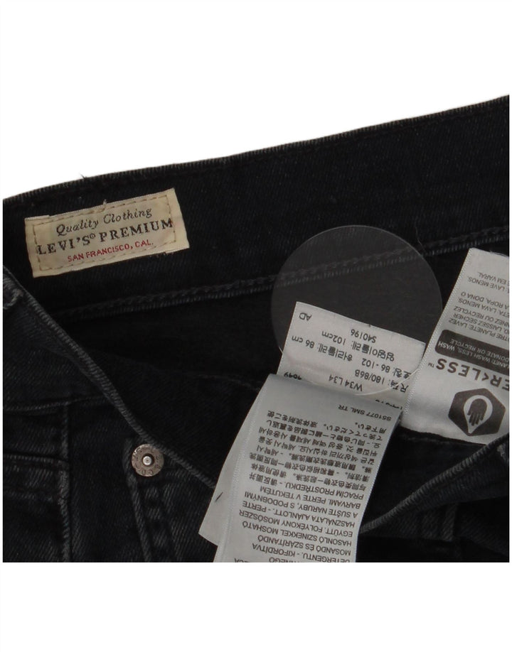 Levi's Herren 511 Slim Jeans W34 L34 Marineblaue Baumwolle