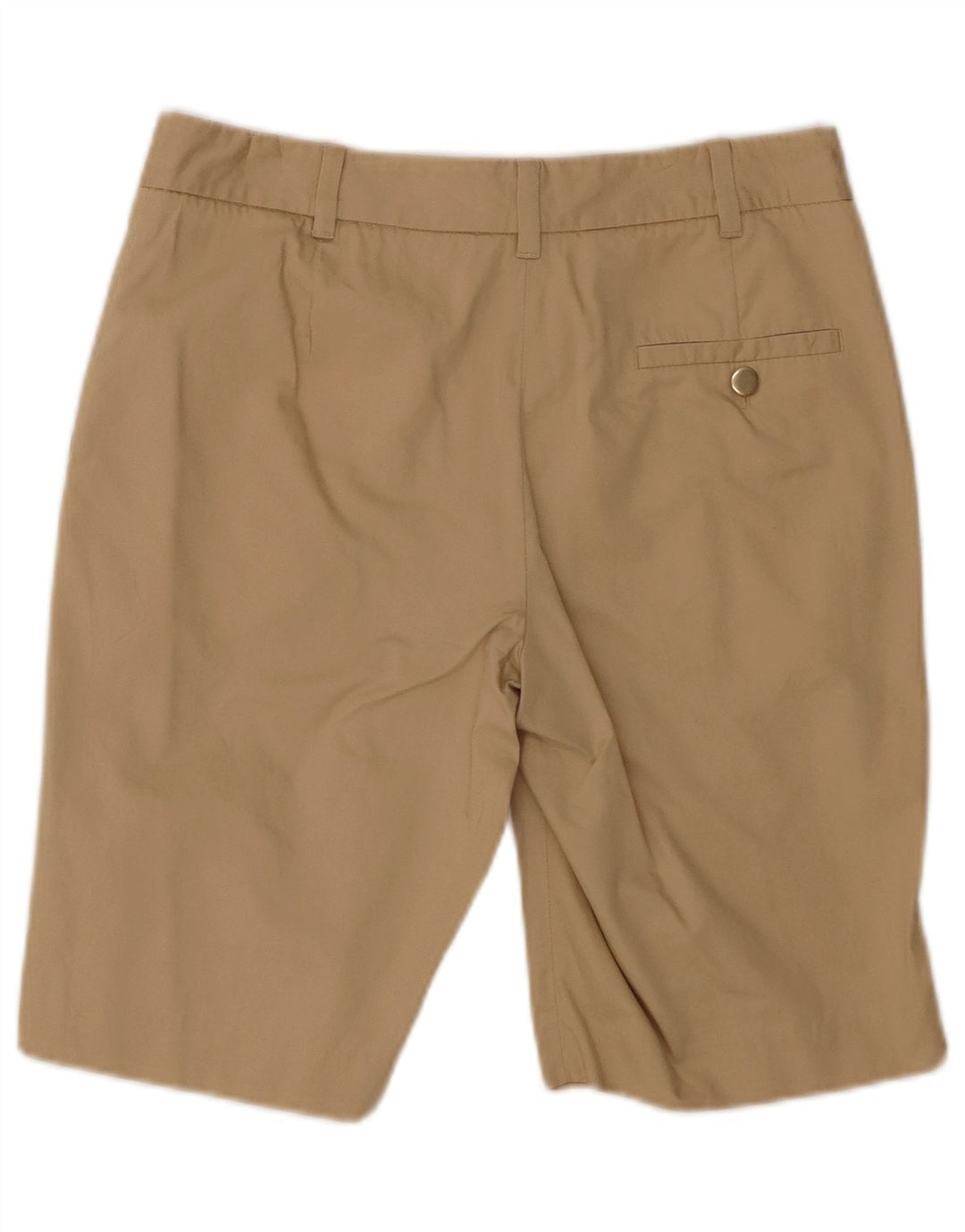 Massimo Dutti Damen Chinoshorts W26 Small Beige Baumwolle