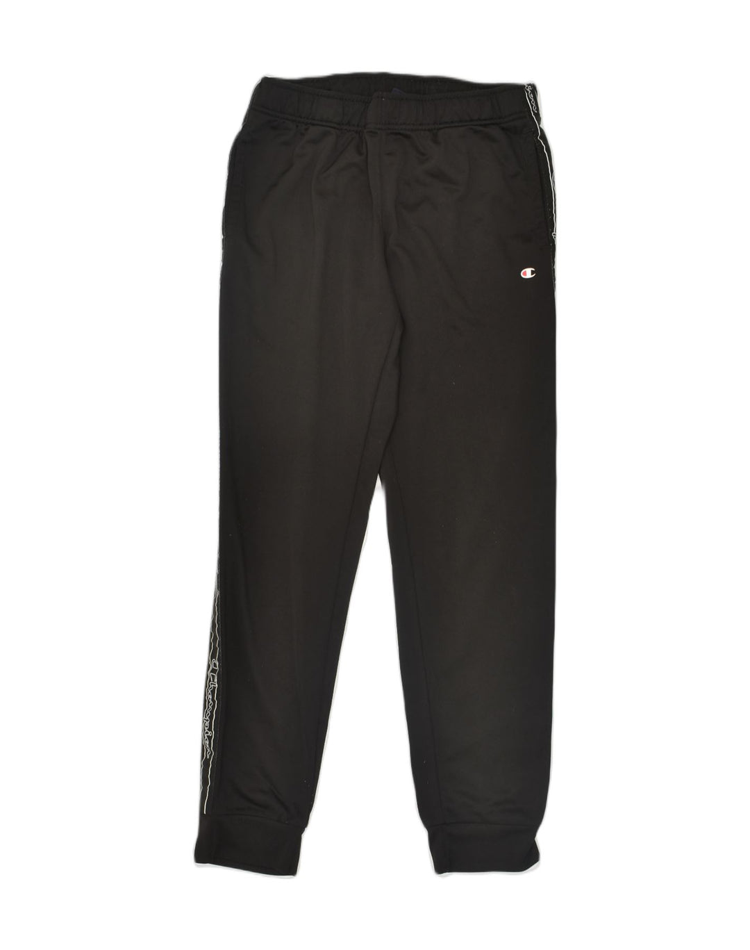 CHAMPION Herren-Trainingsanzug mit Grafik, Jogginghose, Größe L, Schwarz, Polyester