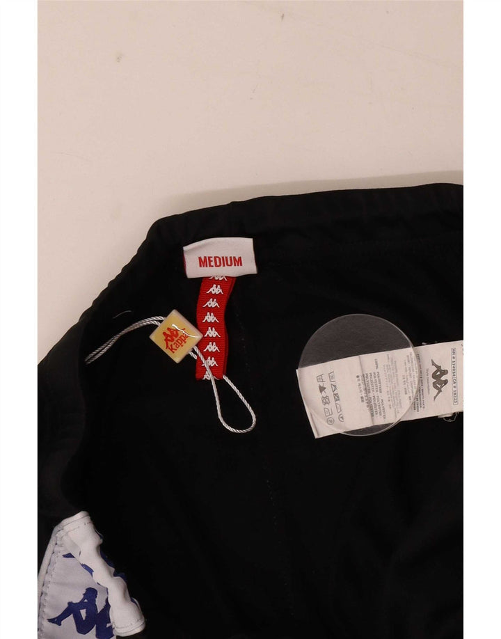 Kappa Damen-Trainingshose mit Grafik, UK 12, Mittelschwarz, Farbblock