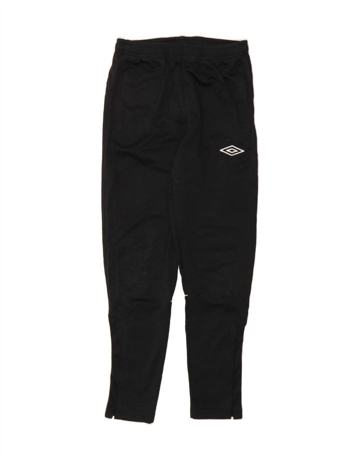 UMBRO Mens Tracksuit Trousers Small  Black Polyester Vintage Umbro and Second-Hand Umbro from Messina Hembry 