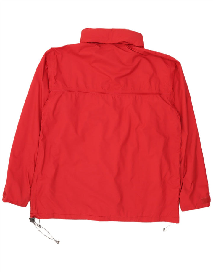 SALEWA Herren-Windjacke mit Kapuze, EU 50, Größe L, Rot, Polyamid