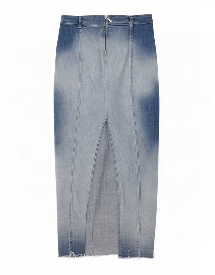 Zara Damen Jeansrock Medium W28 Blau